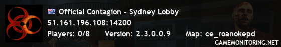 Official Contagion - Sydney Lobby