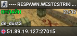 ---- RESPAWN.WESTCSTRIKE.RO | EST. 2016 | LEGENDARY CSDM