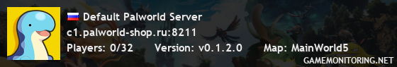 Default Palworld Server