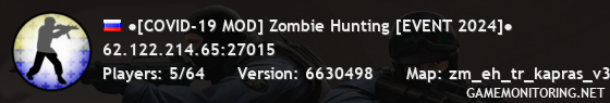 ●[COVID-19 MOD] Zombie Hunting [EVENT 2024]●