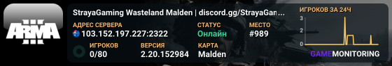 StrayaGaming Wasteland Malden | discord.gg/StrayaGaming