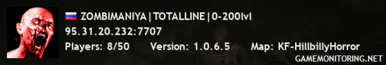 ZOMBIMANIYA|TOTALLINE|0-200lvl