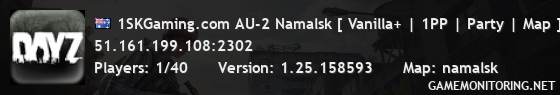 1SKGaming.com AU-2 Namalsk [ Vanilla+ | 1PP | Party | Map ]