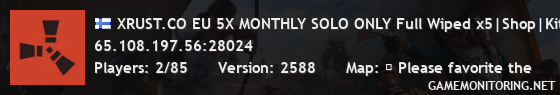 XRUST.CO EU 5X MONTHLY SOLO ONLY Full Wiped x5|Shop|Kits|Skins| XRUST.CO EU 5X MONTHLY SOLO ONLY Full Wiped x5|Shop|Kits|Skins|