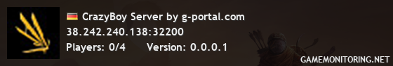 CrazyBoy Server by g-portal.com