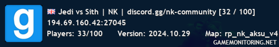 Jedi vs Sith | NK | discord.gg/nk-community [6 / 100]