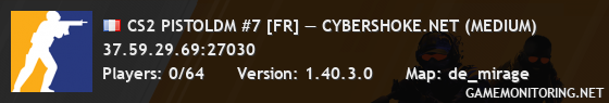 CS2 PISTOLDM #7 [FR] — CYBERSHOKE.NET (MEDIUM)