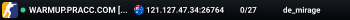 WARMUP.PRACC.COM [AUS] MULTI-CFG DM !skins !fps ✦ DEATHMATCH