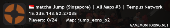 matcha Jump (Singapore) | All Maps #3 | Tempus Network