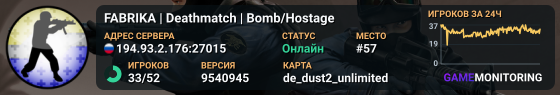 FABRIKA | Deathmatch | Bomb/Hostage