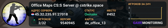 Office Maps CS:S Server @ cstrike.space