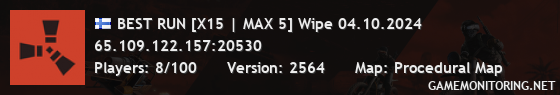 BEST RUN [X15 | MAX 5] Wipe 04.10.2024