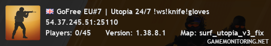 GoFree EU#7 | Utopia 24/7 !ws!knife!gloves GoFree EU#7 | Utopia 24/7 !ws!knife!gloves