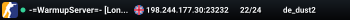 -=WarmupServer=-™ [London] Rifles&AWP ★FFA-DM★