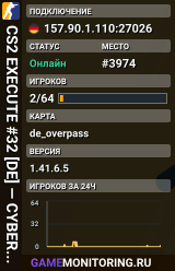 CS2 EXECUTE #32 [DE] — CYBERSHOKE.NET (7 SLOTS)