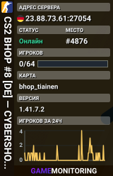 CS2 BHOP #8 [DE] — CYBERSHOKE.NET (TIER 1-2 - EASY)