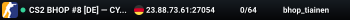 CS2 BHOP #8 [DE] — CYBERSHOKE.NET (TIER 1-2 - EASY)