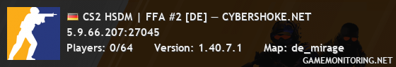 CS2 HSDM | FFA #2 [DE] — CYBERSHOKE.NET