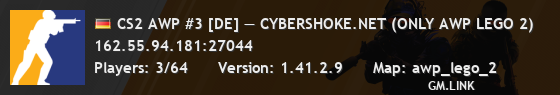 CS2 AWP #3 [DE] — CYBERSHOKE.NET (ONLY AWP LEGO 2)