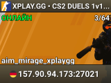 XPLAY.GG • CS2 DUELS 1v1 #5 • [DE]