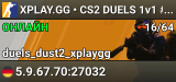 XPLAY.GG • CS2 DUELS 1v1 #40 • [DE]