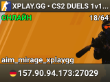 XPLAY.GG • CS2 DUELS 1v1 #42 • [DE]