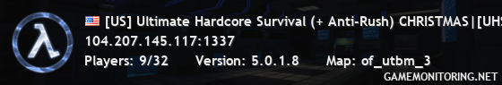 [US] Ultimate Hardcore Survival (+ Anti-Rush) CHRISTMAS|[UHS]#2