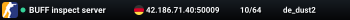 BUFF inspect server