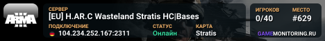 [EU] H.AR.C Wasteland Stratis HC|Bases