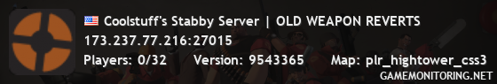 Coolstuff's Stabby Server | OLD WEAPON REVERTS