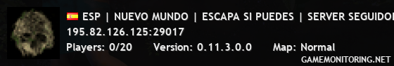 ESP | NUEVO MUNDO | ESCAPA SI PUEDES | SERVER SEGUIDORES WANY83