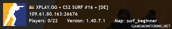 XPLAY.GG • CS2 SURF #16 • [DE]