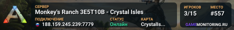 Monkey's Ranch 3E5T10B - Crystal Isles