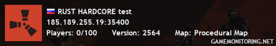 RUST HARDCORE test