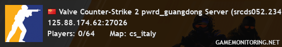 Valve Counter-Strike 2 pwrd_guangdong Server (srcds052.234.12)