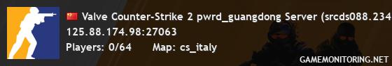 Valve Counter-Strike 2 pwrd_guangdong Server (srcds088.234.49)