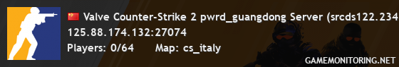 Valve Counter-Strike 2 pwrd_guangdong Server (srcds122.234.60)