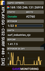 XPLAY.GG • CS2 SURF #48 • [ZA]