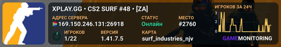XPLAY.GG • CS2 SURF #48 • [ZA]