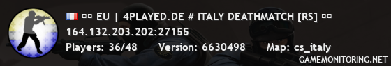 ❱❱ EU | 4PLAYED.DE # ITALY DEATHMATCH [RS] ❰❰