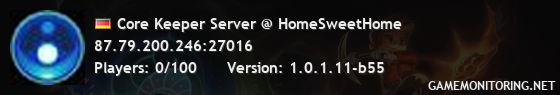 Core Keeper Server @ HomeSweetHome