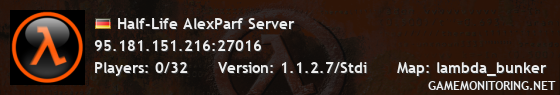 Half-Life AlexParf Server