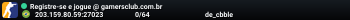 Registre-se e jogue @ gamersclub.com.br