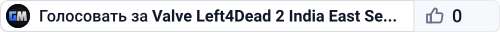 Valve Left4Dead 2 India East Server (srcds1010-maa2.383.310)