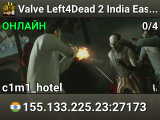 Valve Left4Dead 2 India East Server (srcds1010-maa2.383.159)
