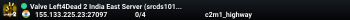 Valve Left4Dead 2 India East Server (srcds1010-maa2.383.83)