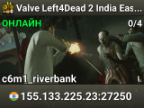 Valve Left4Dead 2 India East Server (srcds1010-maa2.383.236)