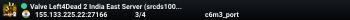 Valve Left4Dead 2 India East Server (srcds1009-maa2.383.152)