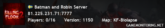 Batman and Robin Server