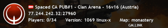 Spaced CA PUB#1 - Clan Arena - 16v16 (Austria)